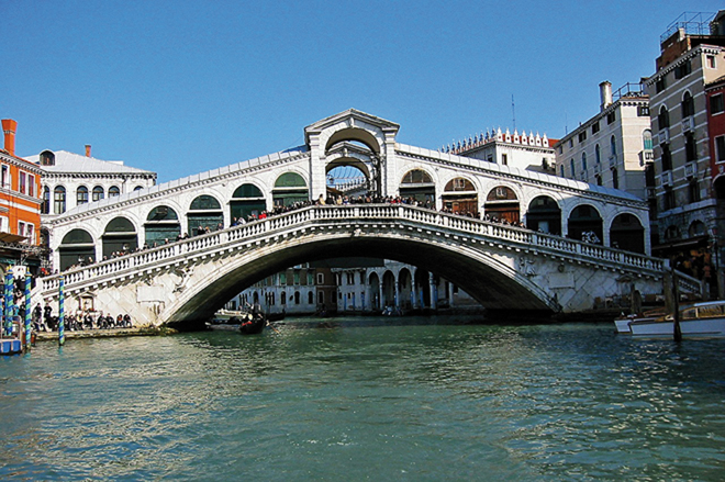 Le Pont du Rialto à Venise