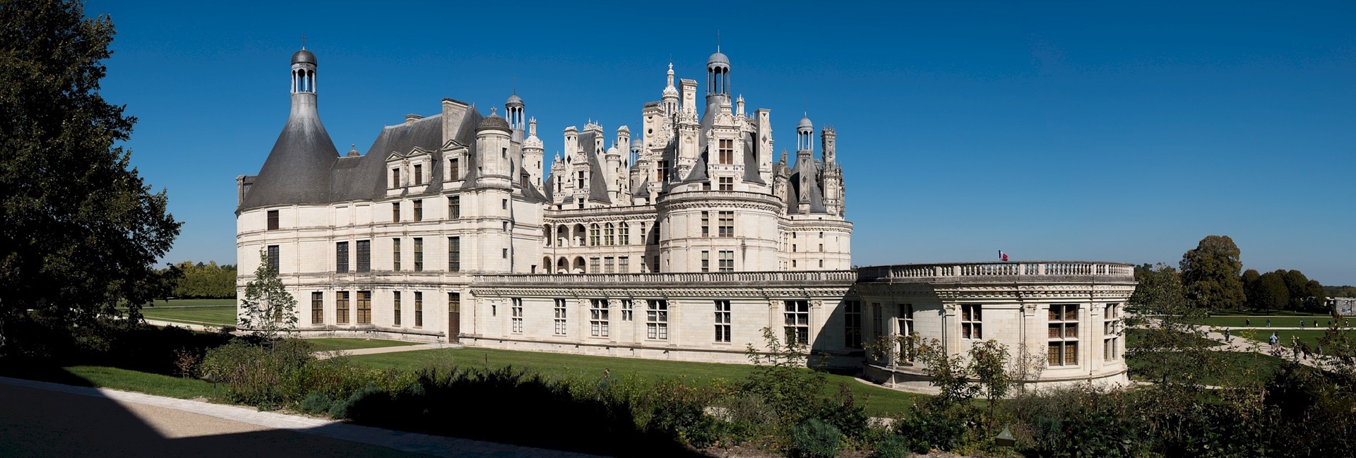 Château de Chambord dans la Loire, majestueux et emblématique
