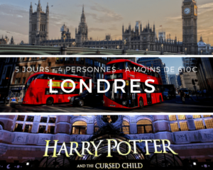 Londres 5j 4p 610 euros