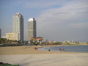 Plage de Barceloneta à Barcelone